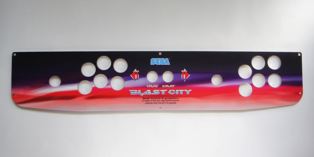 Image of SEGA Blast City 2L12B Panel