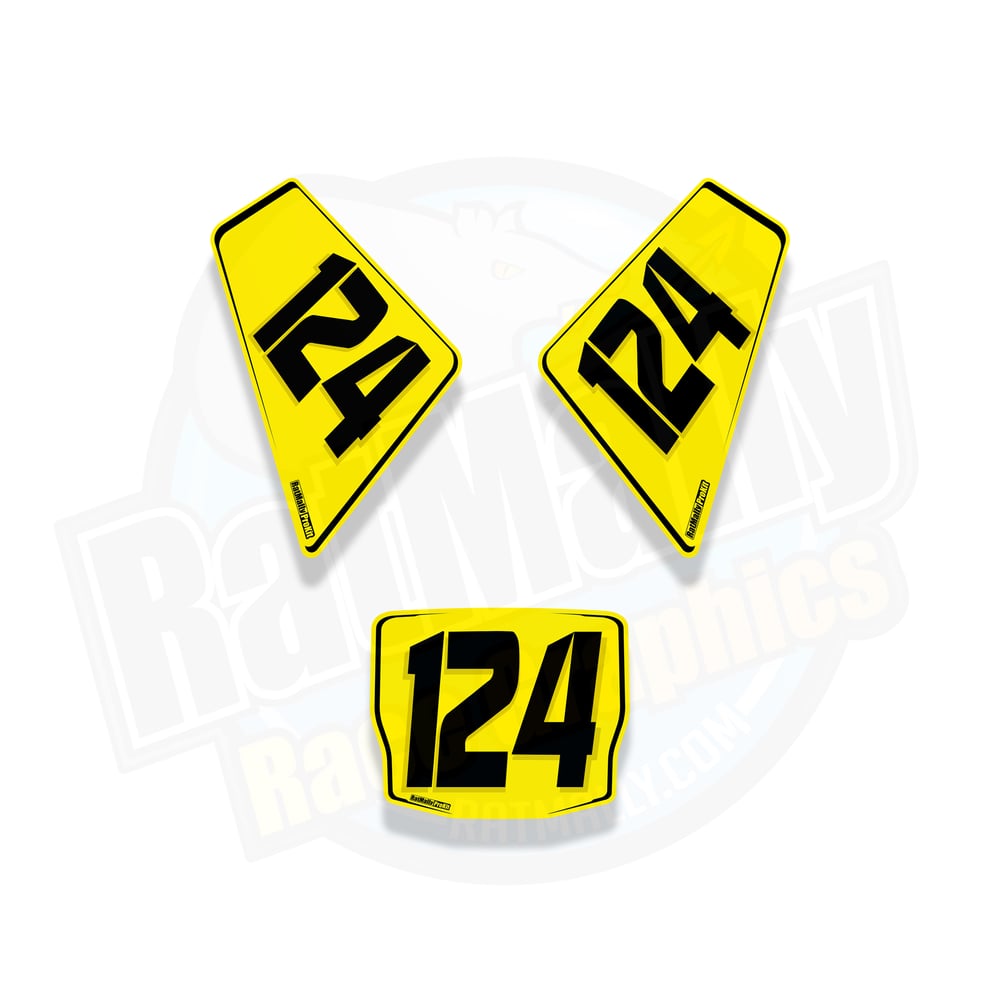 Image of Race Number Boards Honda CB500