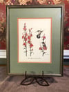 "Hummingbirds and Cardinal Flowers" Framed Litho x Ray Harm