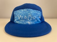 Image 2 of Water Blue Fleece Long Bill Hat