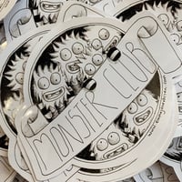 Image 3 of Monster Club Vinyl Sticker 