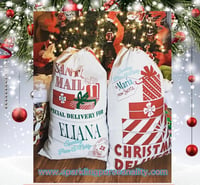 Image 1 of Personalized Santa Bags 