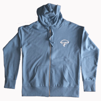 Sky Blue Parachute Crew Hoodie 