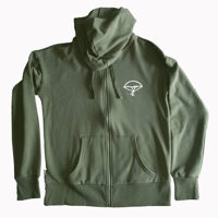 Forest Green Parachute Crew Hoodie 