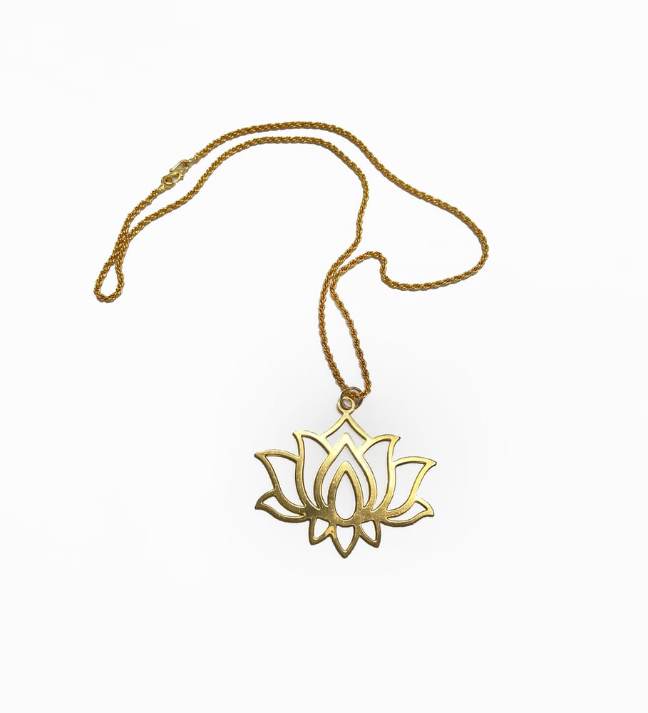 Image of Lotus Necklace