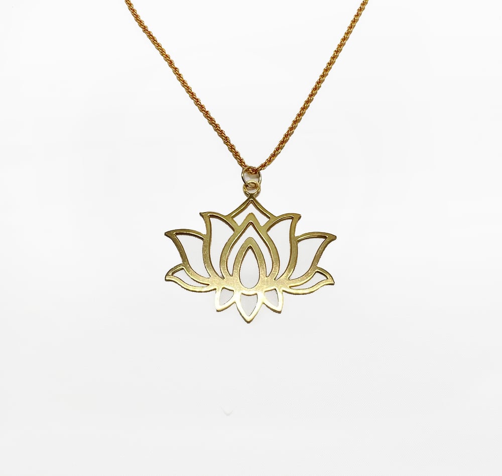 Image of Lotus Necklace