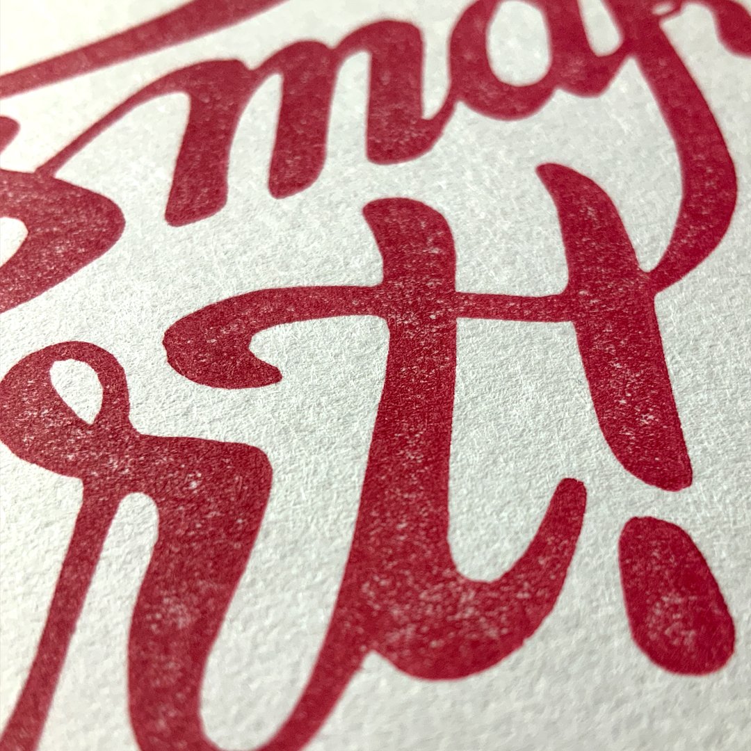 Image of LET'S MAKE ART (VERMELL)