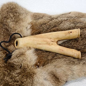 Image of Natural Fork Slingshot.  Maple wood Catapult, Gift for hunter, Target Shooting, Sling Shot
