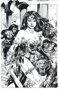 Image 1 of WONDER WOMAN   11" x 17"