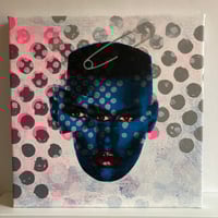 Polka Dot Grace Jones Pin Up - (III)