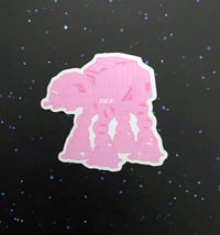 Pastel Pink ATAT Sticker! 50% Off Stickers! Only $2.50 each!!