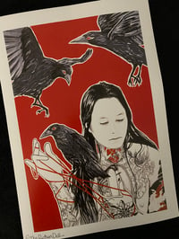 Image 1 of RAVEN KING PRINT