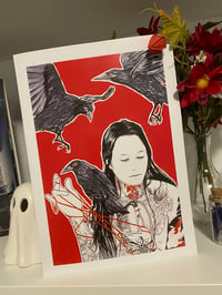 Image 2 of RAVEN KING PRINT