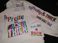 Image 2 of PRETTY AND THICK  LOVE IS 💕 LOVE PRIDE JOGGING SET