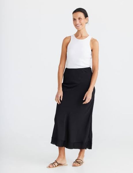 Image of Carrington Skirt. Black. By Brave and True label. 