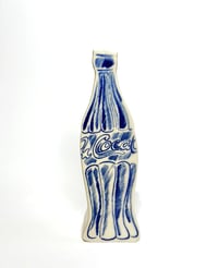 Image 1 of Warhol Coke Bottle Vase ~ Ink