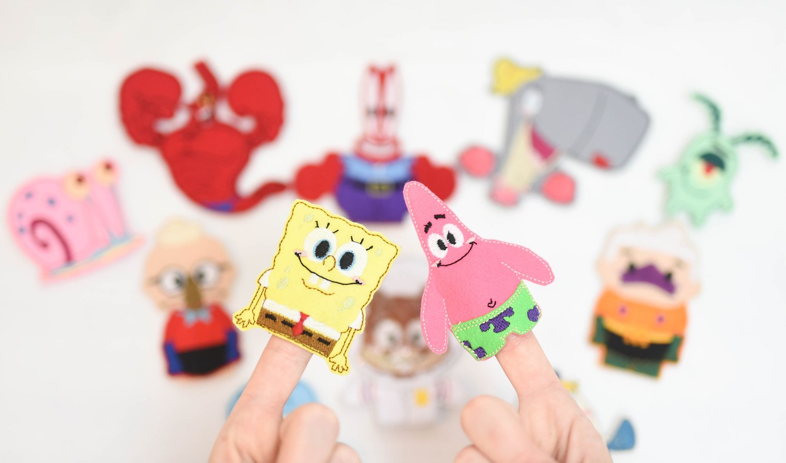 SpongeBob SquarePants Finger Puppets