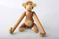 Image 1 of wooden monkey