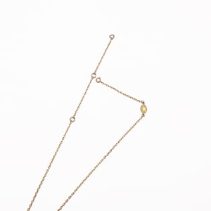 Image of ARMO - Crescent Stud Necklace (Gold)