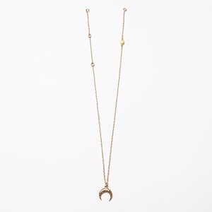 Image of ARMO - Crescent Tattoo Necklace (Gold)