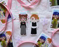 Image 1 of EMMA AND ALAN BOOKMARKS + POLAROID