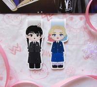 Image 3 of WEDNESDAY ADDAMS BOOKMARKS + PRINT