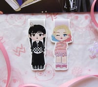 Image 4 of WEDNESDAY ADDAMS BOOKMARKS + PRINT