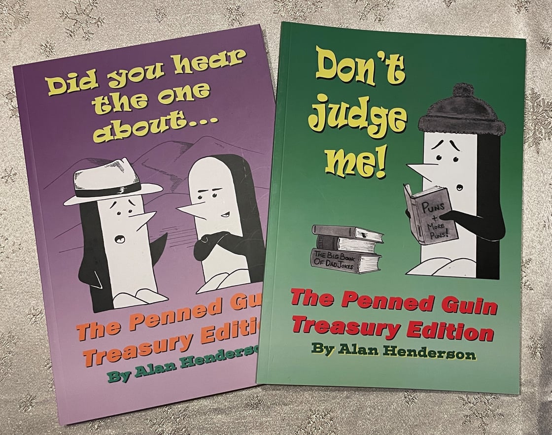 Image of The Penned Guin - Treasury Editions Vol 1 & 2 (with bonus art)