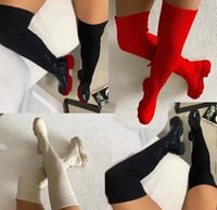 SOCK KNEE HIGH BOOTS 