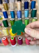 Image 1 of Shamrock Embroidered Feltie