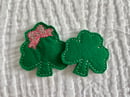 Image 3 of Shamrock Embroidered Feltie