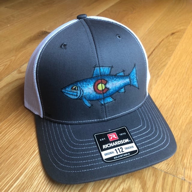 Fish Heads Embroidered Trucker Hat – Richardson 112 – Fish Heads of Stuart