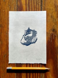 Image 1 of "Simbi", two block woodcut on paper