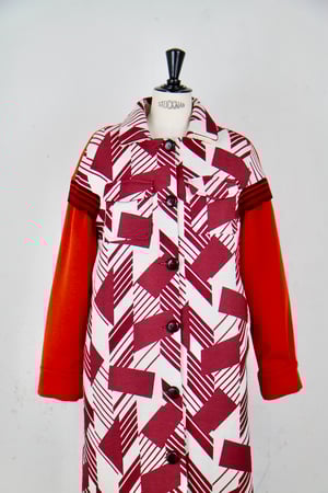 Manteau Oléron rouge