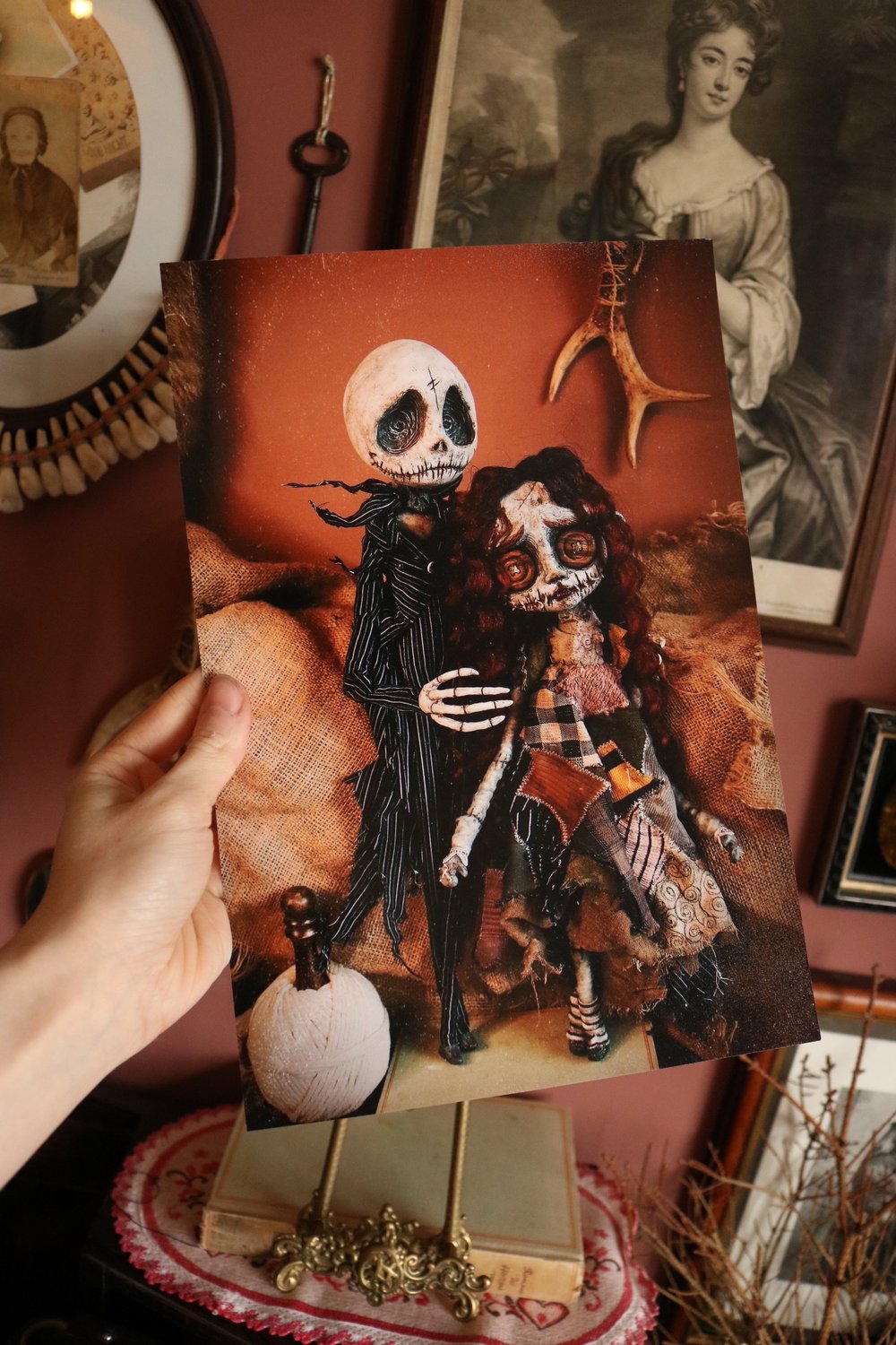 Image of Spooky Companions Art Print 