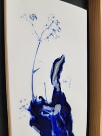 Image 4 of TABLEAU PORCELAINE "OMBRE BLEUE" N°2