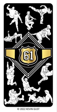 Image 3 of All-Time Wrestling Icons - Art Playing Card Deck