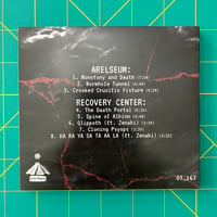 Image 2 of  ARELSEUM / RECOVERY CENTER "Split" DIGIPAK CD
