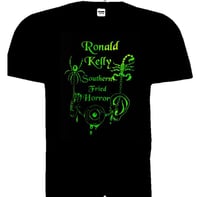 Image 1 of Southern Fried Horror T-Shirt (Green Design)