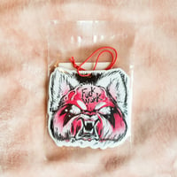 Angry Red Panda Air Freshener