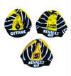 Vintage cycling winter caps - Renault team