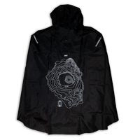 Image 1 of GEO-I Poncho - Black
