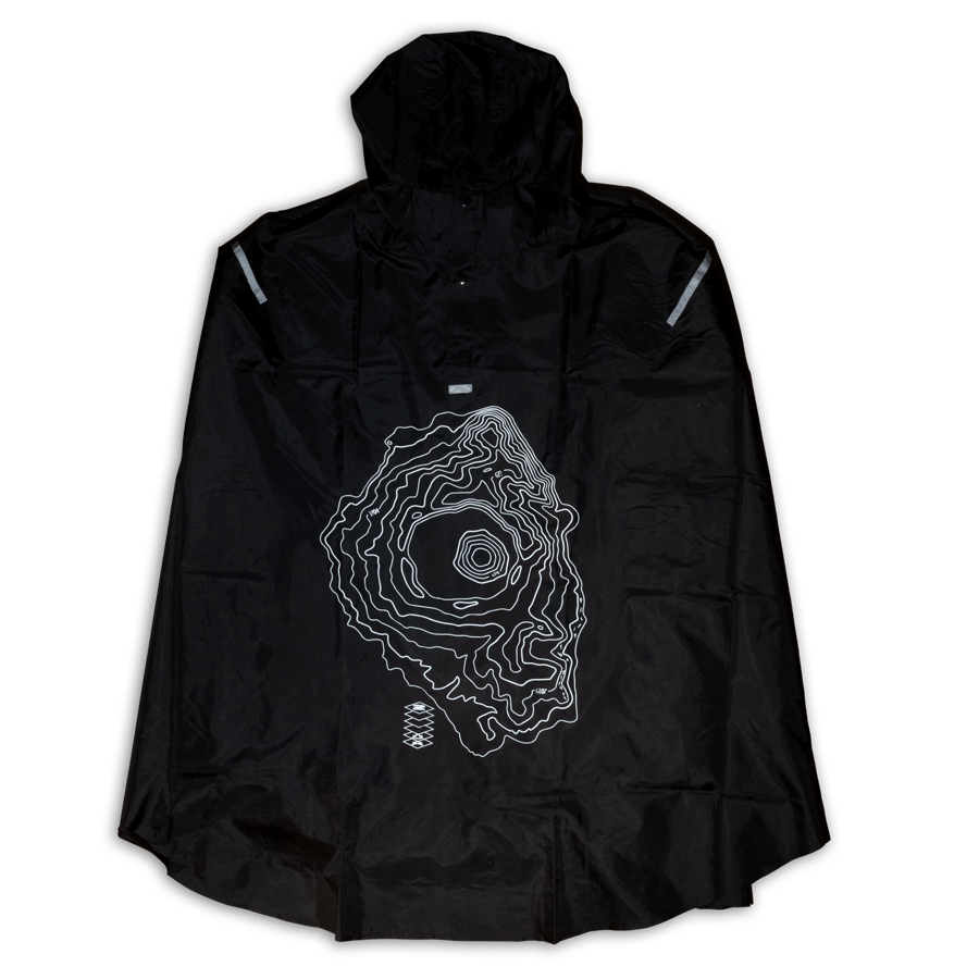 Image of GEO-I Poncho - Black