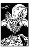 Bat Monster Art Print