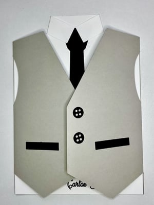 Vest Greeting Cards
