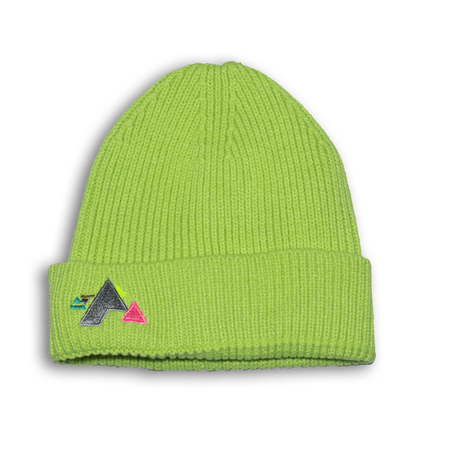 Image of NAT Beanie - Acid Green