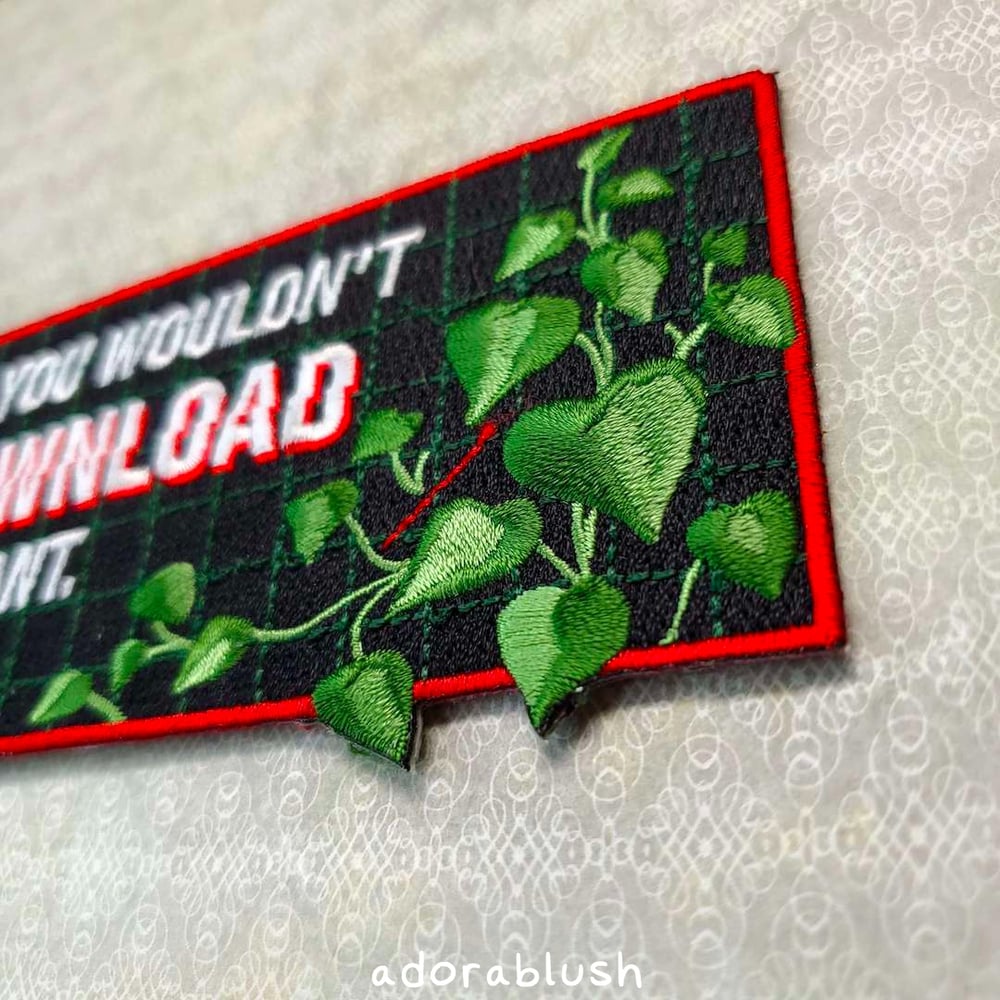 "Plant DLC" - Embroidered Patch