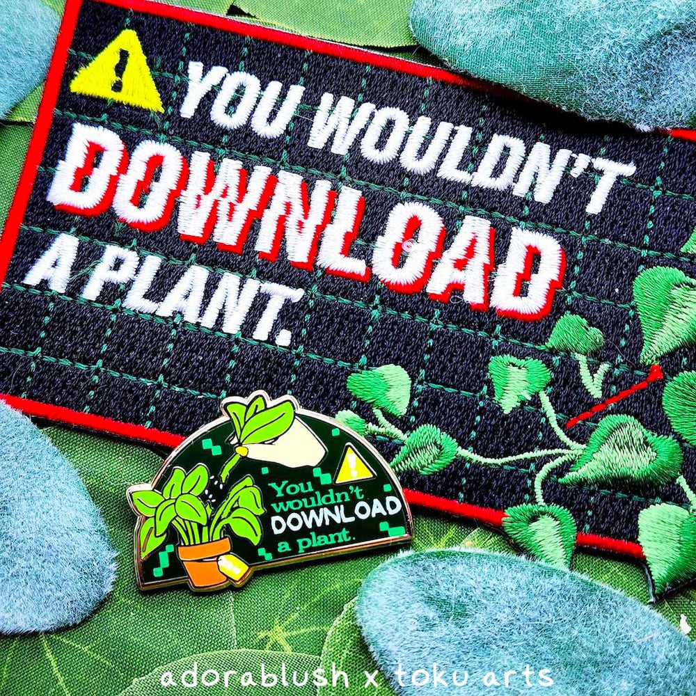 "Plant DLC" - Embroidered Patch