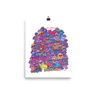 Image 1 of Be Weird. It's O.K. Fine Art Print
