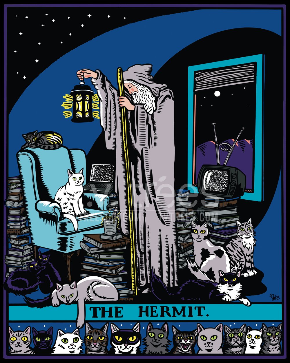 Image of The Hermit T shirt